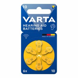 Bateria do aparatu słuchowego Varta Hearing Aid 10 PR70 6 Sztuk