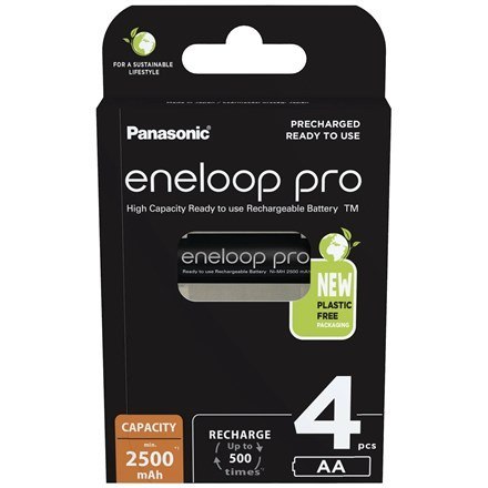 Akumulator Panasonic Eneloop Pro R6/AA 2500mAh (4 szt.)