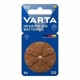 Bateria do aparatu słuchowego Varta Hearing Aid 312 PR41 6 Sztuk