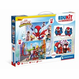 Zabawa Edukacyjna Clementoni Coffret Spidey 4 en 1 (FR)