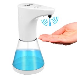 Automatyczny dozownik Promedix, pojemnik dyspenser do płynnych mydeł, płynów dezynfekujących, 480ml, 4xAA PR-530
