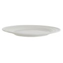 Płaski Talerz DKD Home Decor Biały Porcelana 27 x 27 x 2 cm