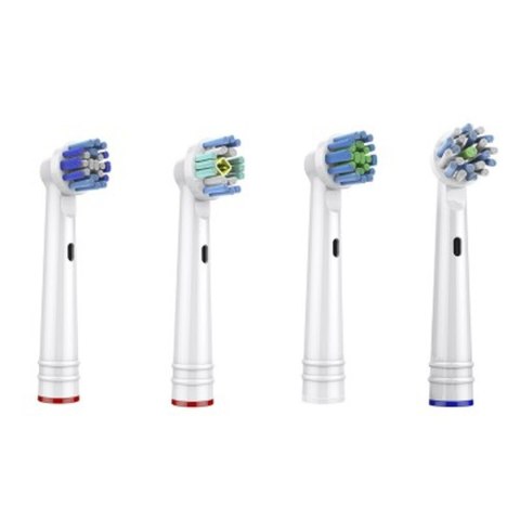 Główka do Szczoteczki do Zębów Küken 34375 Biały 4 Sztuk