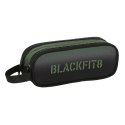 Piórnik Podwójny BlackFit8 Gradient Czarny Zielony wojskowy 21 x 8 x 6 cm