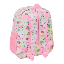 Plecak dziecięcy 3D Hello Kitty Kolor Zielony Różowy 27 x 33 x 10 cm