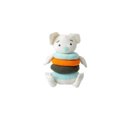 Pluszak Crochetts Bebe Niebieski Biały Myszka 28 x 32 x 19 cm