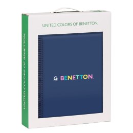 Zestaw Papeterii Benetton Cool Granatowy 2 Części
