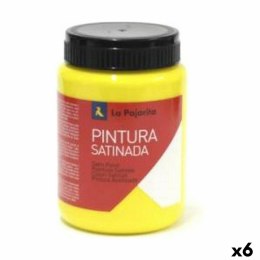 Farba temperowa La Pajarita L-02 Gold Żółty Satynowe Szkolny (35 ml) (6 Sztuk)