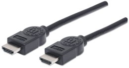 Kabel HDMI-HDMI 2m 4K*30Hz M/M Ekranowany Manhattan