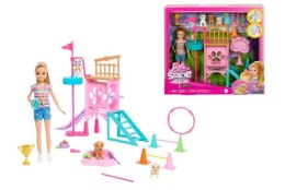 Barbie Plac zabaw piesków + Stacie Zestaw filmowy HRM10 MATTEL