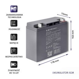 Akumulatorek bezobsługowy Qoltec 53046