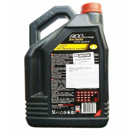 Olej do Silnika Samochodowego Motul 8100 Eco-Energy 5W30 5 L