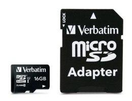 MICRO SDHC CARD 16GB CLASS10/INCL ADAPTER R: 90MB/S W: 10MB/S