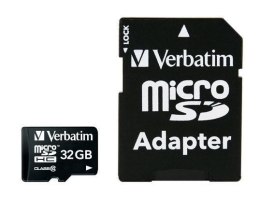 MICRO SDHC CARD 32GB CLASS10/INCL ADAPTER R: 90MB/S W: 10MB/S