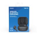 Słuchawki bezprzewodowe Bluetooth 5.3 z mikrofonem, ANC, ENC, QC, TWS-12