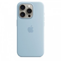 Etui silikonowe z MagSafe do iPhonea 15 Pro - jasnoniebieskie