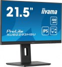 Monitor 21.5 cala ProLite XUB2293HSU-B6 IPS,100Hz,HAS(150mm),1ms,HDMI,DP,2xUSB, FreeSync,2x2W,PIVOT