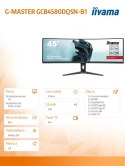 Monitor 45 cali G-Master GCB4580DQSN-B1, VA,DQHD,165HZ,USB-C-DOCK,RJ45,32:9, 1500R,450cd/m2,3000:1,0.8ms,3xUSB,2xHDMI,1xDP,2x3W