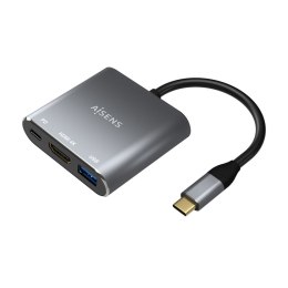 Adapter Micro USB do HDMI Aisens A109-0669 Szary (1 Sztuk)