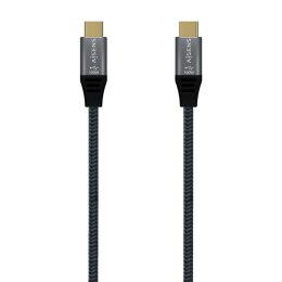 Kabel USB-C Aisens A107-0672 1,5 m Szary