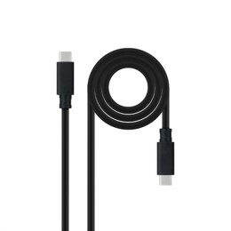 Kabel USB-C NANOCABLE 10.01.4100 Czarny 50 cm