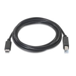 Kabel USB-C na USB B Aisens A107-0054 2 m Czarny