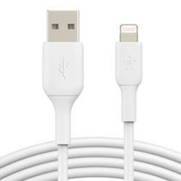 Kabel USB do Lightning Belkin CAA001BT0MWH Biały 15 cm