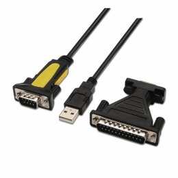 Kabel do Danych/Ładowania z USB Aisens A104-0039 Czarny 1,8 m