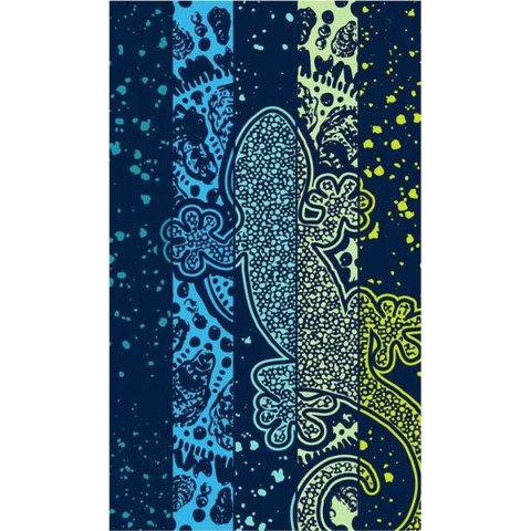 Ręcznik plażowy Secaneta Luzon 100 x 170 cm Jacquard Aksamit