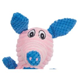 Zabawka dla psów Niebieski Różowy Świnia 27 x 11,5 x 19 cm Pluszak z dźwiękiem