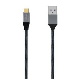 Kabel USB A na USB-C Aisens A107-0630 50 cm Szary