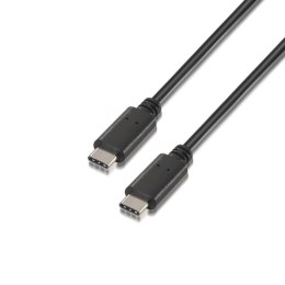 Kabel USB-C Aisens A107-0058 Czarny 3 m