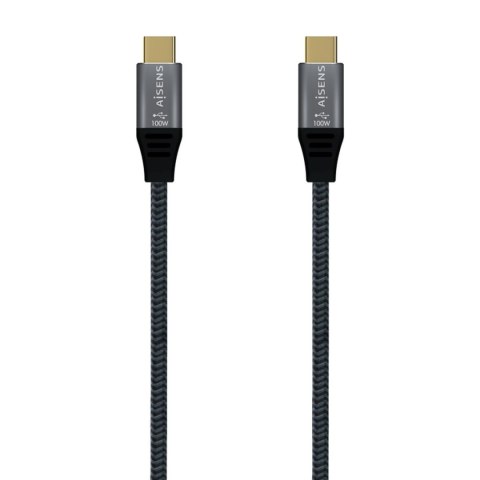 Kabel USB-C Aisens A107-0634 2 m Szary