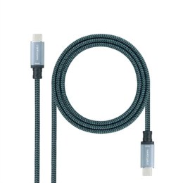 Kabel USB-C NANOCABLE 10.01.4101-COMB Kolor Zielony 1 m