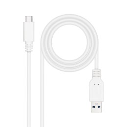 Kabel USB-C do USB NANOCABLE 10.01.4000-W Biały 50 cm