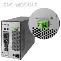 QOLTEC ZASILACZ AWARYJNY UPS 3KVA | 3000W | POWER FACTOR 1.0 | LCD | EPO | USB | ON-LINE
