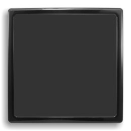 DEMCiflex Filtr przeciwpyłowy 230mm, kwadratowy - czarny/czarny