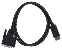Kabel GEMBIRD CC-DPM-DVIM-1M (DisplayPort M - DVI-D M; 1m; kolor czarny)