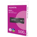 SSD USB3.2 500GB EXT. BLACK/SC610-500G-CBK/RD ADATA