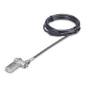 Kabel USB Startech UNIVC4D-LAPTOP-LOCK Czarny/Szary 2 m