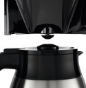 Melitta 1025-16, Drip coffee maker, 1.25 L, 1080 W, Black, Silver