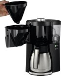 Melitta 1025-16, Drip coffee maker, 1.25 L, 1080 W, Black, Silver