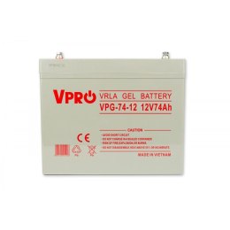 VOLT Akumulator GEL VPRO SOLAR 12V 74Ah