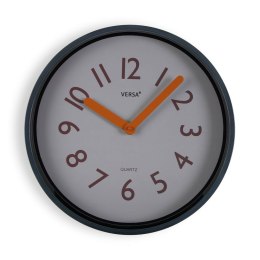 Zegar Ścienny Versa Niebieski Plastikowy Kwarc 4 x 30 x 30 cm