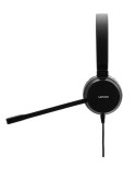 Lenovo Pro Wired Stereo VOIP Zestaw słuchawkowy Przewodowa Opaska na głowę Biuro/centrum telefoniczne Czarny