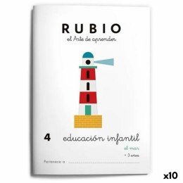 Early Childhood Education Notebook Rubio Nº4 A5 hiszpański (10 Sztuk)