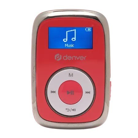 Odtwarzacz MP3 Denver MPS-316R 1" 16GB różowy