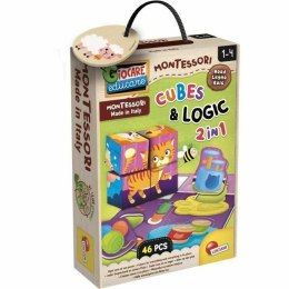 Zabawa Edukacyjna Lisciani Giochi Cubes & Logic 2 in1 (FR)