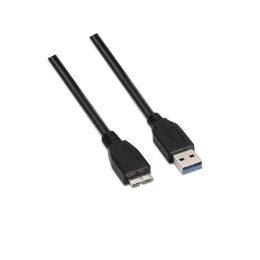 Kabel USB Aisens A105-0044 Czarny 2 m (1 Sztuk)