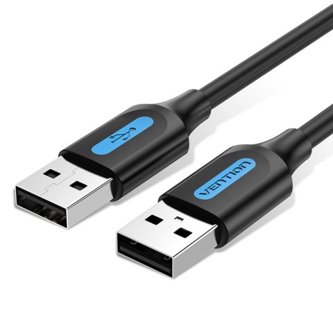 Kabel USB Vention COJBI Czarny 3 m (1 Sztuk)